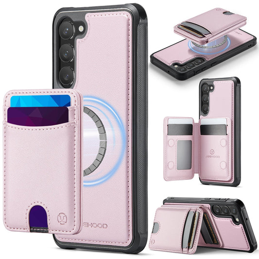New 2-in-1 RFID Blocking Card Holder Leather Phone Case for Samsung Galaxy S23