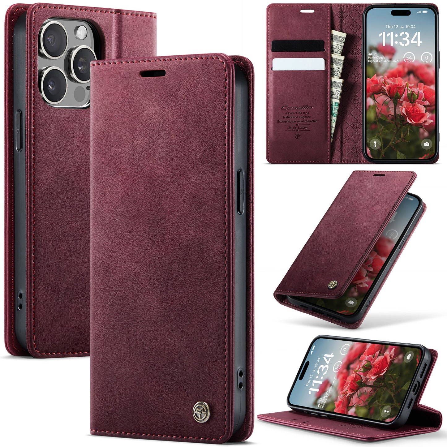 New RFID Blocking Card Holder Phone Case for iPhone