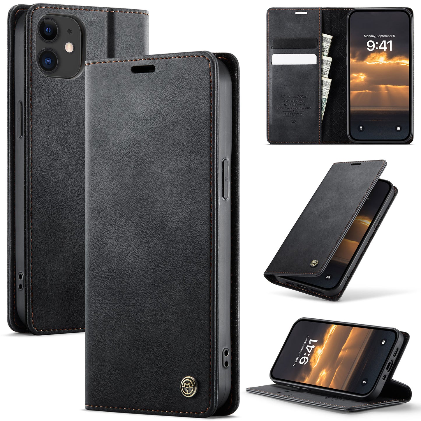 New RFID Blocking Card Holder Phone Case for iPhone
